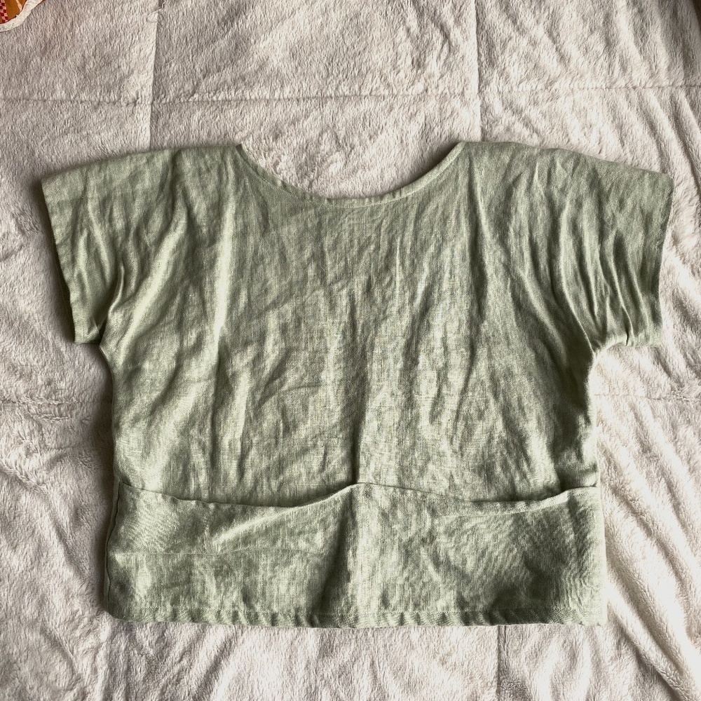 Shop Frond Handmade Linen Top